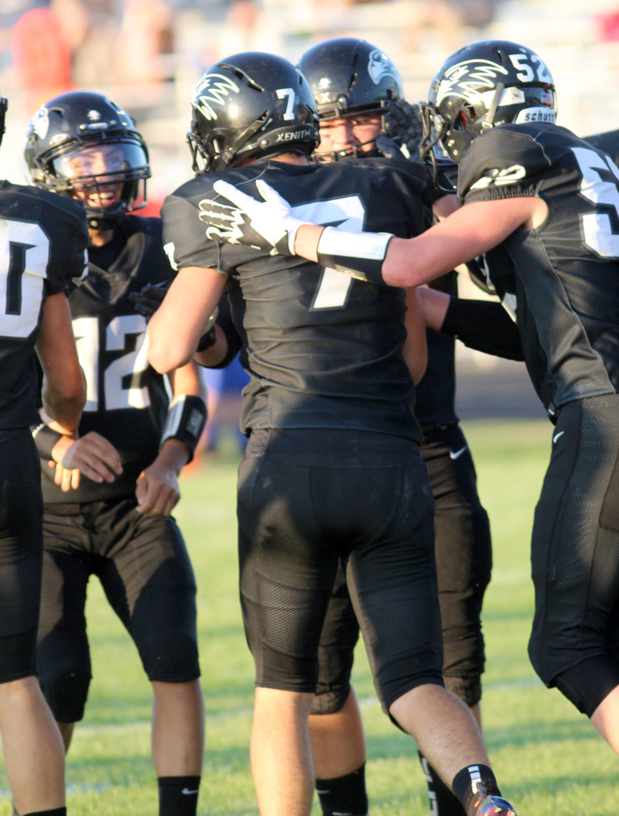 Saint Croix Falls at Bloomer football 8-23-19